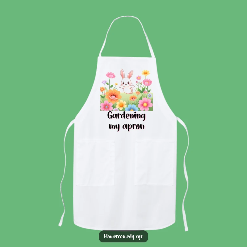Funny Bunny Apron: Cook with a Hop and a Smile!