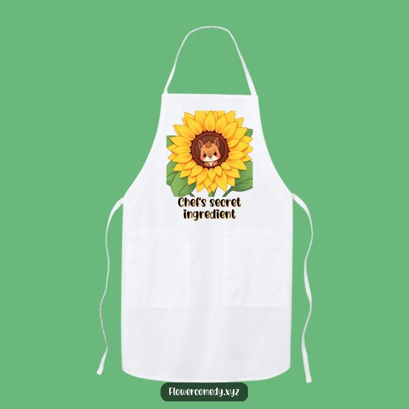 Funny Squirrel Apron: Cook with Woodland Whimsy!