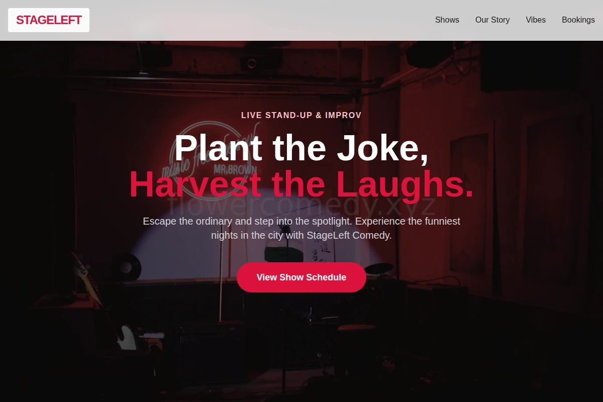 StageLeft Comedy