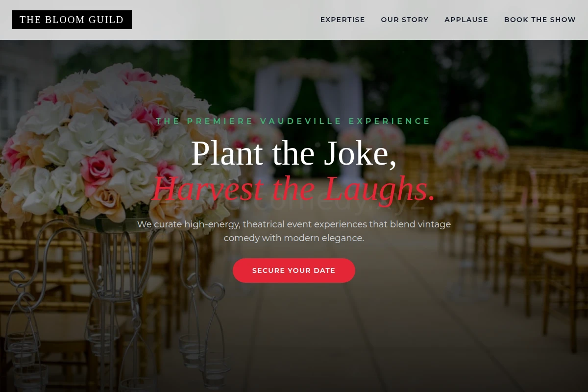 Vaudeville Event Planning