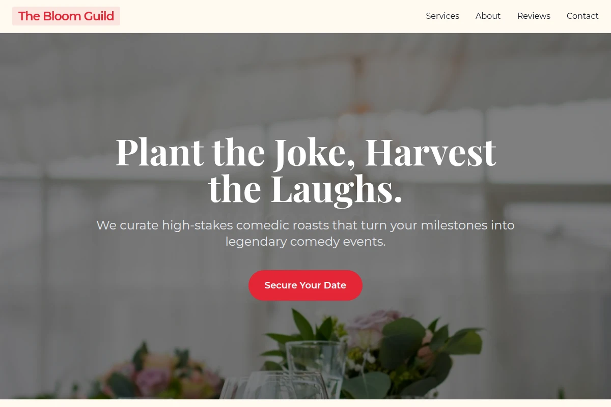 Roast Event Planning