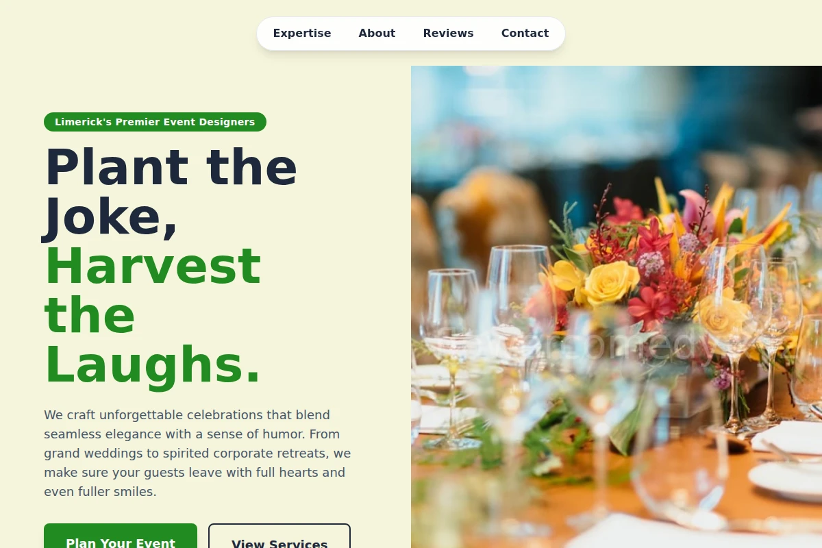 Limerick Event Planning