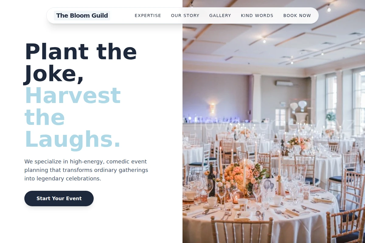 OneLiner Event Planning