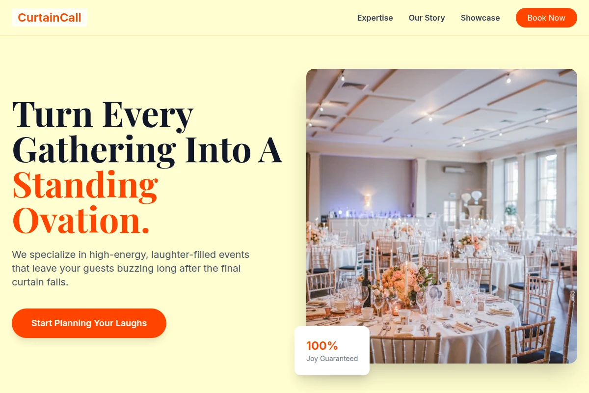 CurtainCall Event Planning