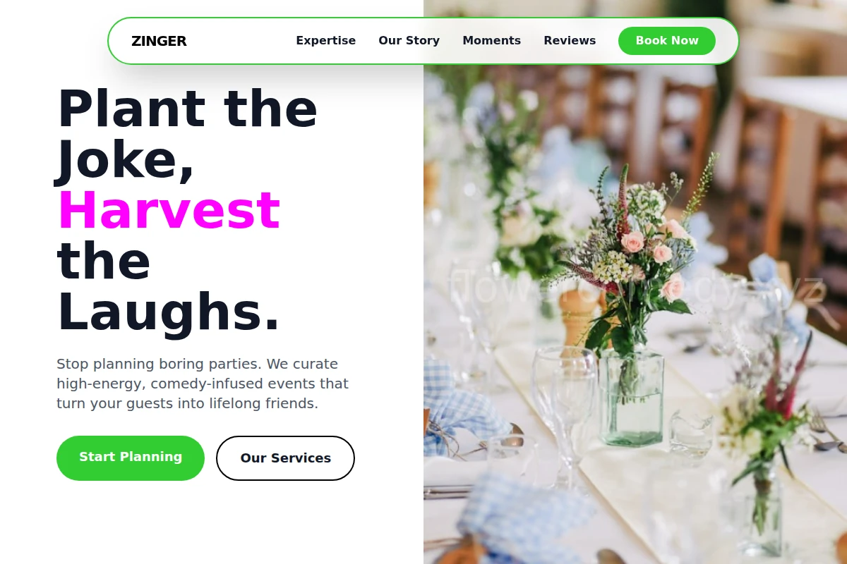 Zinger Event Planning