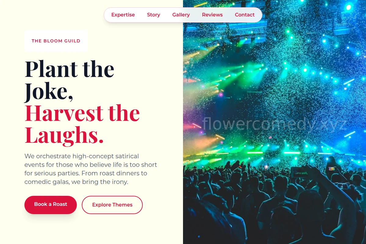 Satire Event Planning