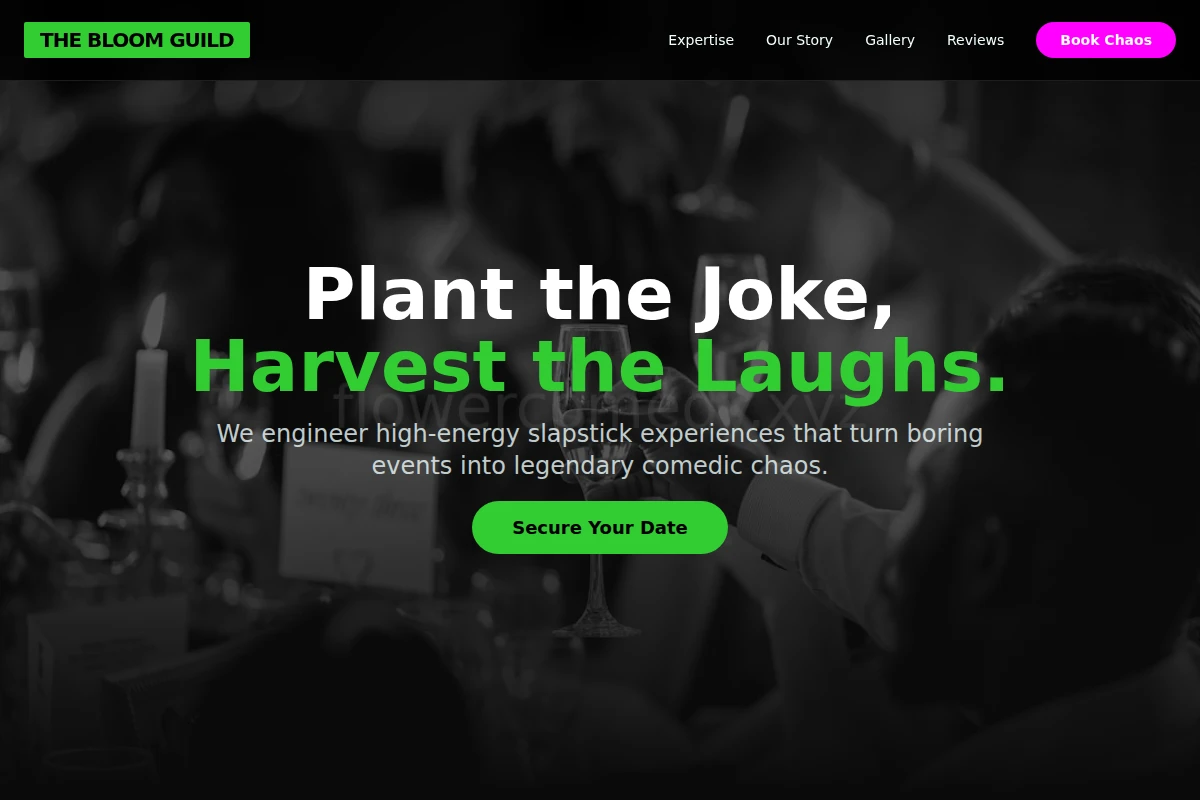 Slapstick Event Planning