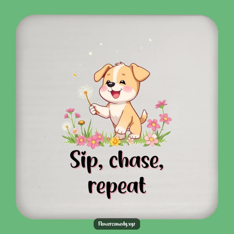 Funny Puppy Coasters: Protect Surfaces with Pawsome Charm!