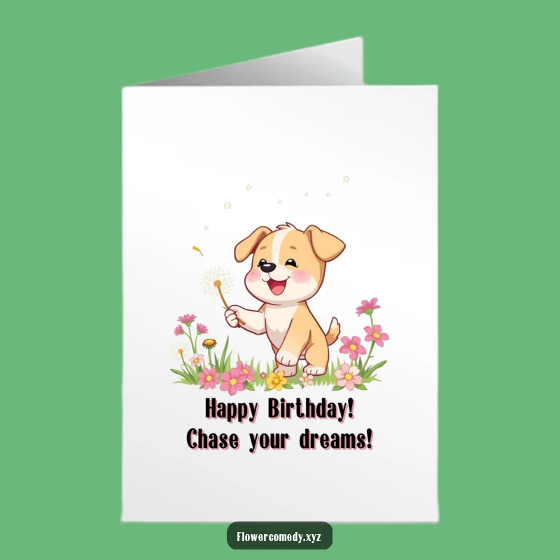 Free Printable Puppy Birthday Card - Playful Downloadable Gift for a Joyful Celebration