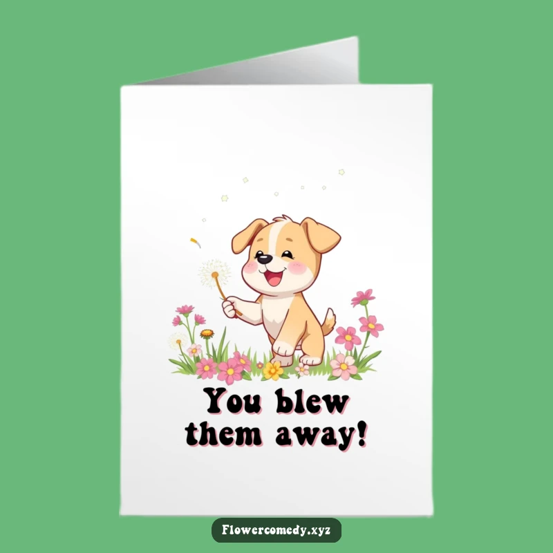 Free Printable Puppy Congrats Card - Playful Downloadable Gift for Big Wins