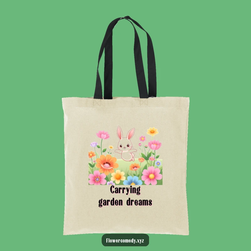 Funny Bunny Tote Bag: Carry Your Joyful Adventures!