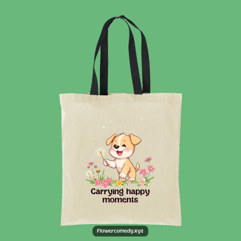 Funny Puppy Tote Bag: Carry Your Playful Spirit!